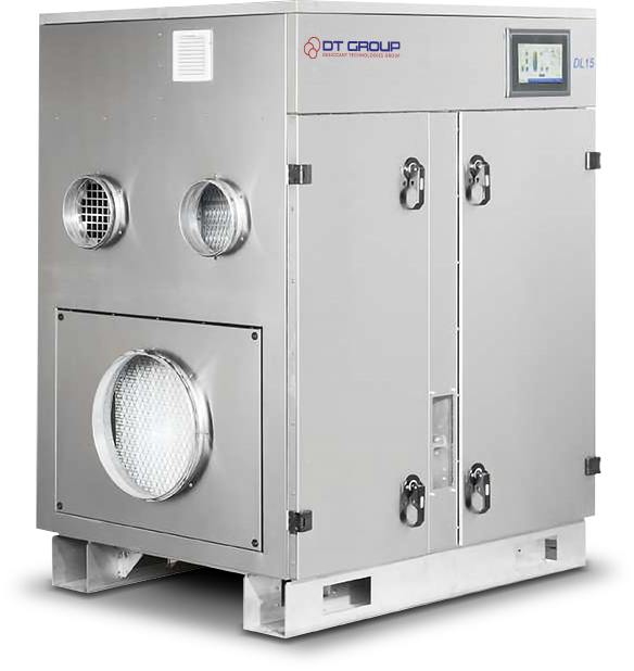 Vision Air Quality Systems is a Supplier in Canada and the USA for the Desiccant Dehumidifier DL15