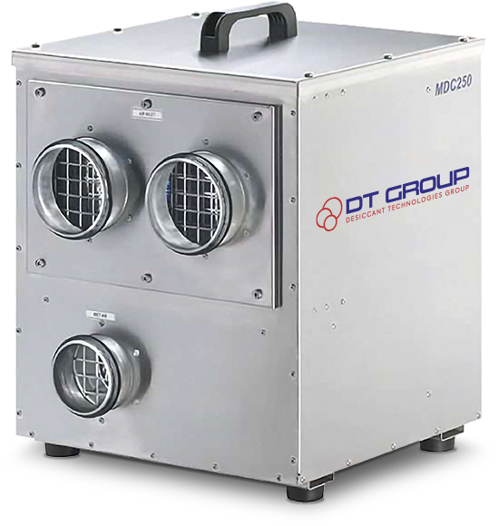 MDC250 Desiccant Dehumidifier | Vision Air Conditioning Canada USA