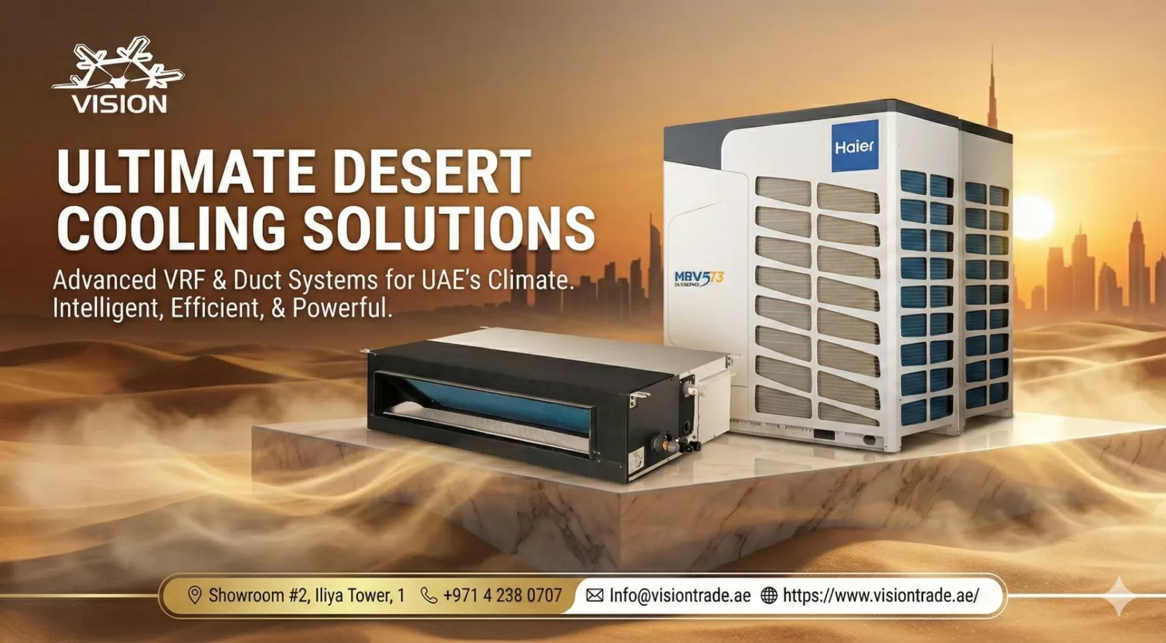 haier air conditioning uae